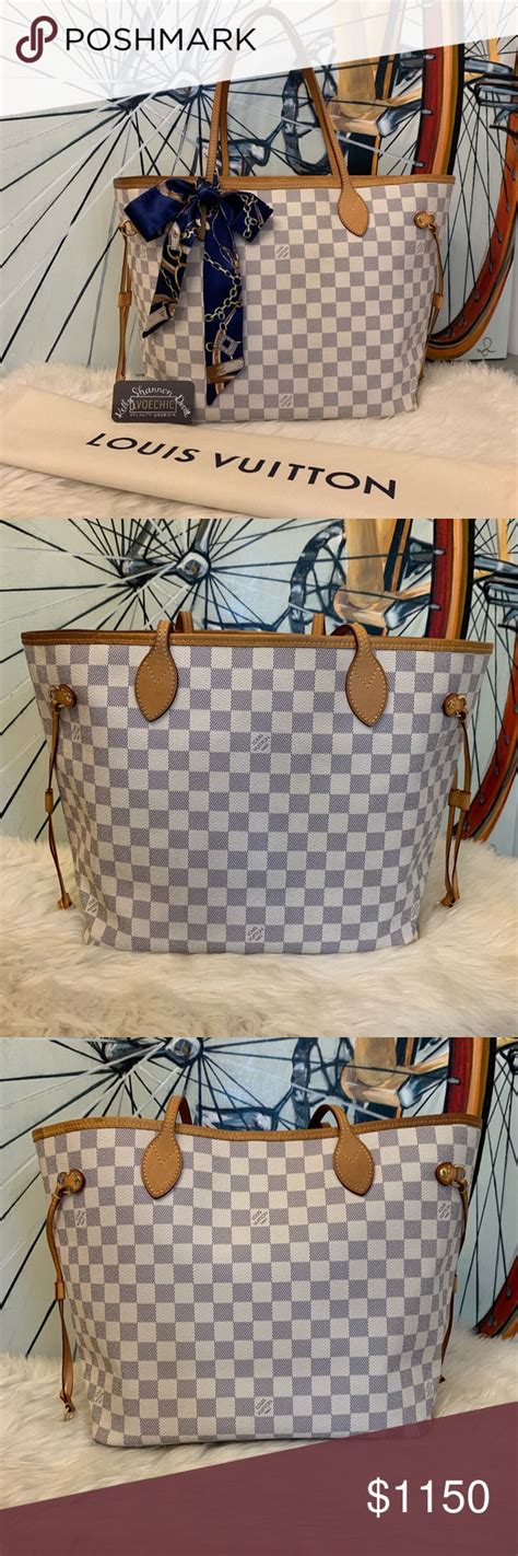 Please help! color transfer on my Louis Vuitton damier azur